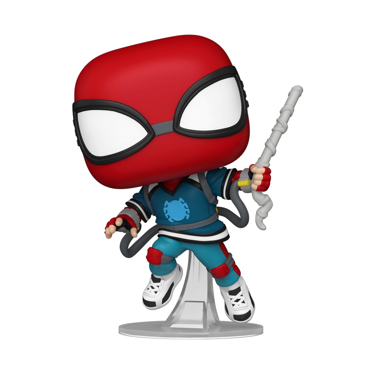 Funko Pop! Marvel: Friendly Neighborhood Spider-Man - Peter Parker Proto Suit Figure | 3.75 in | Vinyl