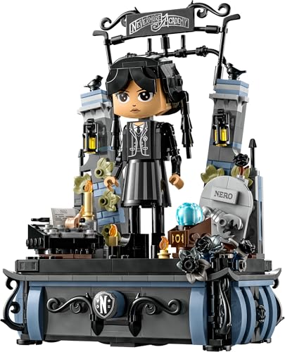 LEGO Wednesday Addams Figure Set - Posable Collectible Building Toy for Kids 10+ 11