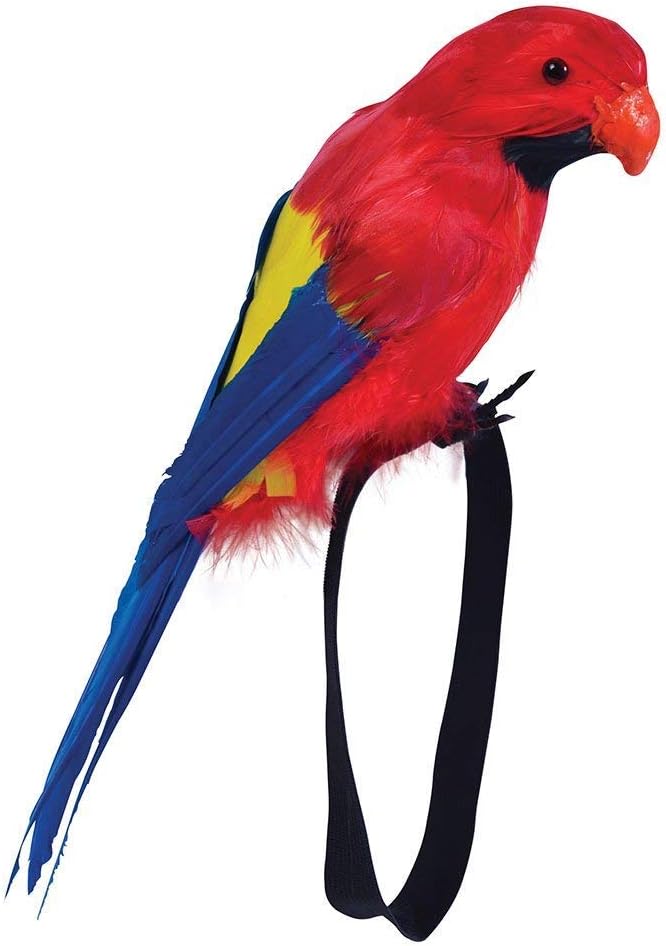 Bristol Novelty Feather Wrist Parrot, One Size