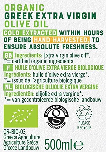 Raw Vibrant Living – Griechisches natives Olivenöl extra, 500 ml 3