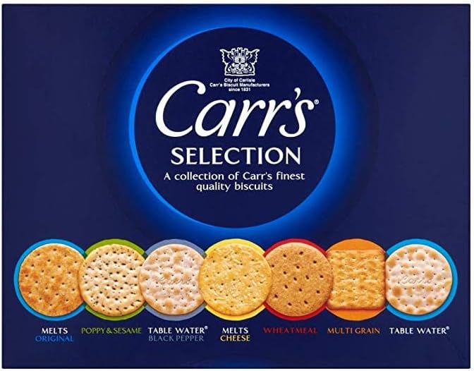 Carr's Selection Assortment Crackers - Gourmet Artisan Crackers 200g