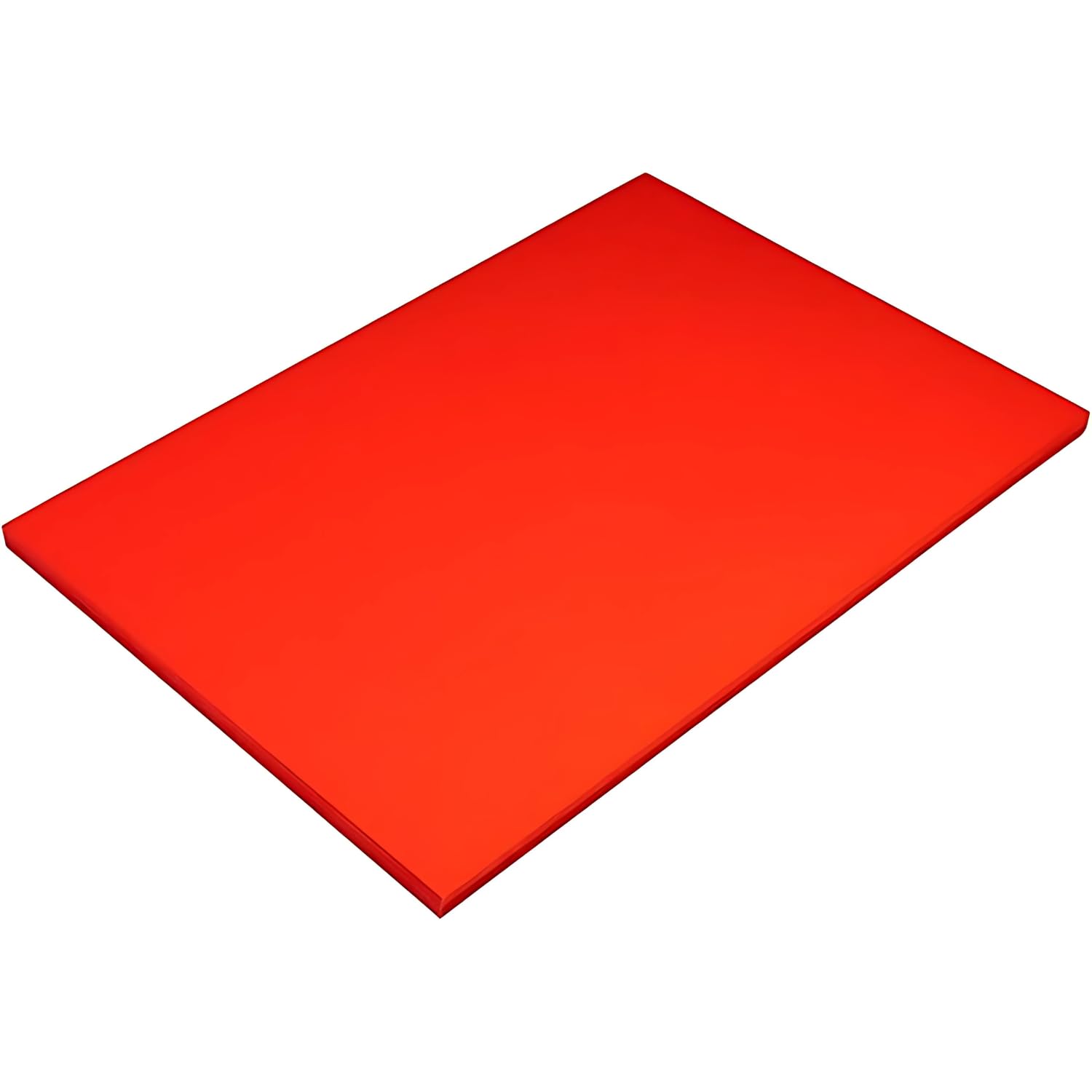 Hawksbill Bright Red Copy Paper - 80 GSM A4, 100 Sheet Pack | Smooth Surface, Dyslexia-Friendly