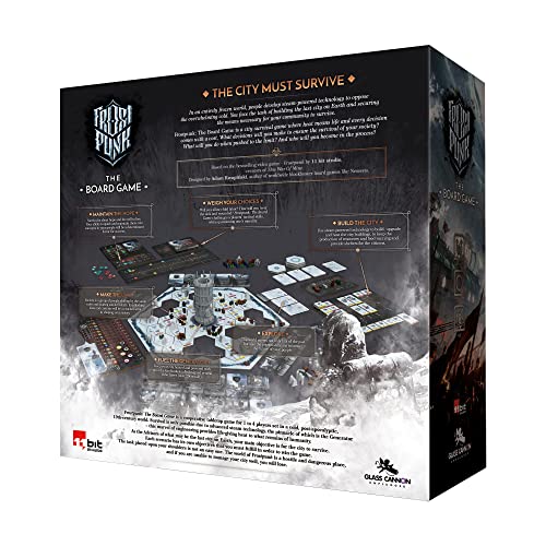 Glass Cannon Unplugged Frostpunk: The Board Game Strategy Game for 1-4 Players 5