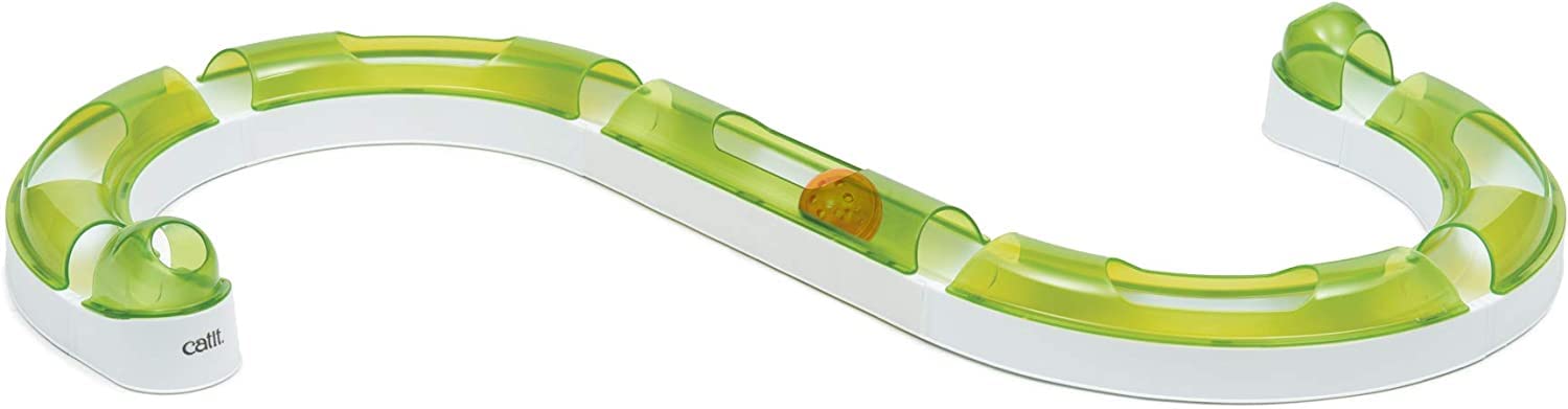 Catit Senses 2.0 Play Circuit - Interactive Cat Toy for Exercise & Mental Stimulation | Light Up Feature