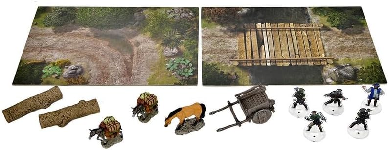WizKids Warlock Tiles Encounter in a Box Wagon Ambush (WZK76500)