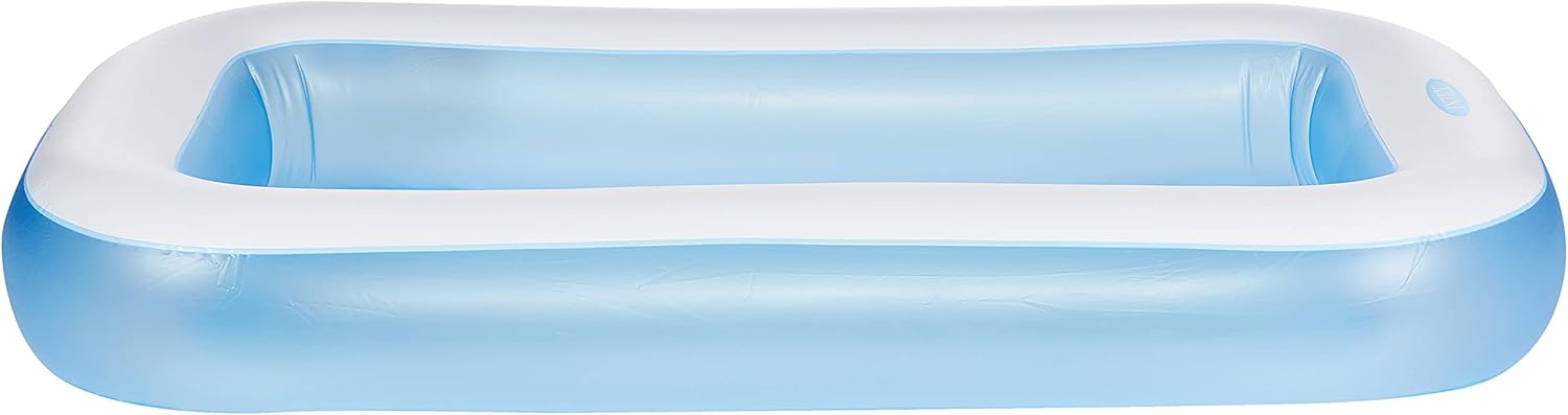 Rectangular Baby Pool with Soft Inflatable Floor 1
