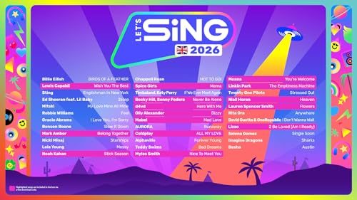 Let's Sing 2026 - PlayStation 5 2-Mic Edition 7