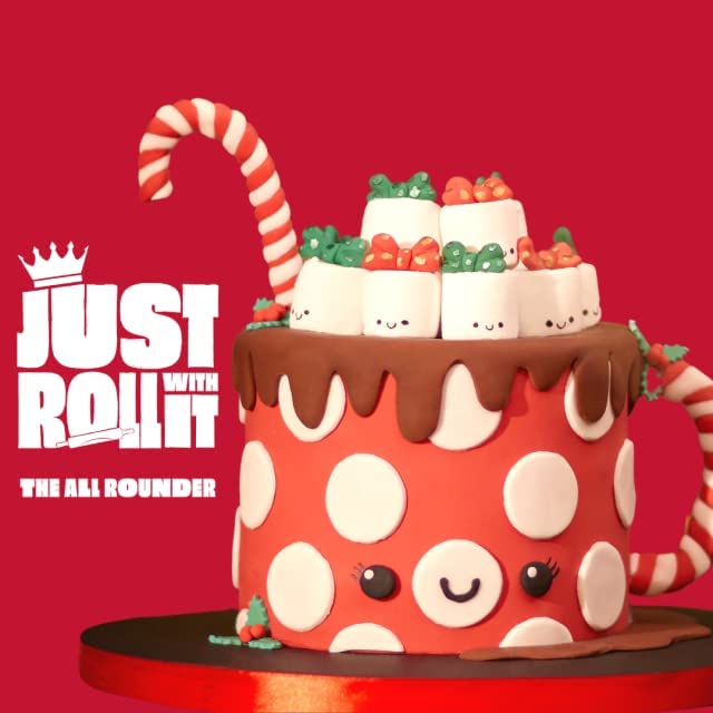 Renshaw Just Roll With It Ready to Roll Fondant Icing - Grey, 250 g