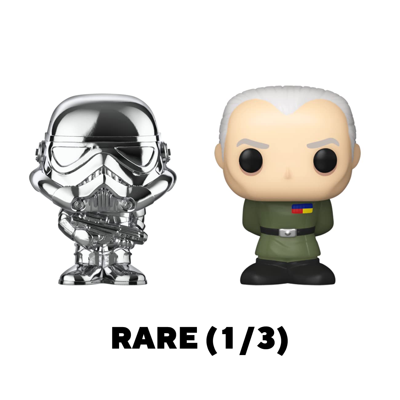 Funko Bitty POP! Star Wars - Luke Skywalker, Obi-Wan Kenobi, Jawa & Mystery Mini Figure 4-Pack with Display Shelf 4