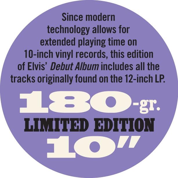Elvis Presley - Debut Album [10' Limited Edition Vinyl]