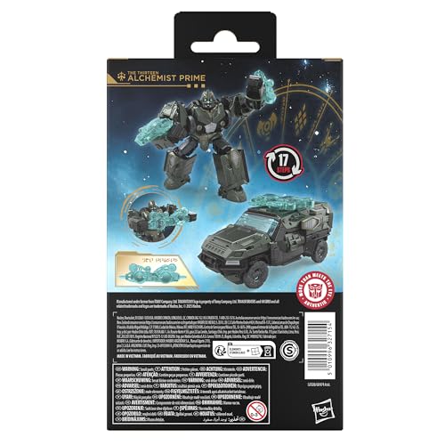 Transformers Age of the Primes Deluxe Class Alchemist Prime Action Figure | 5.5-inch | 17 Steps 4