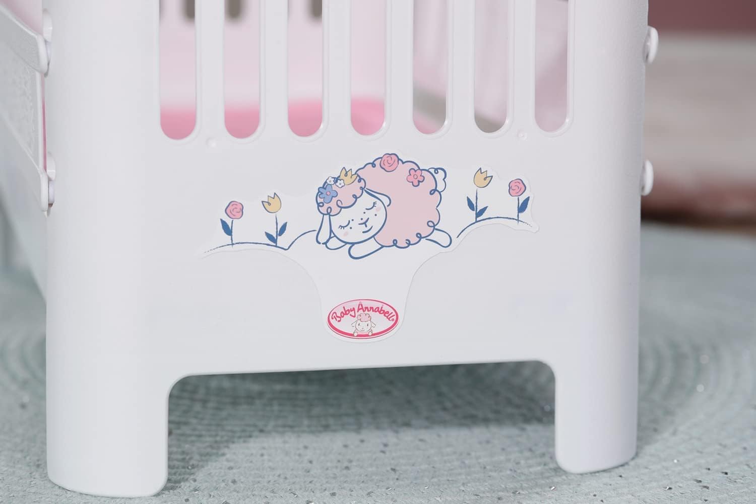 Baby Annabell Sweet Dreams Bed - Light-Up Canopy with Lullaby & Bedding Set 8