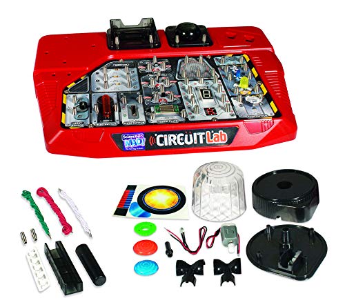 Science Mad Circuit Lab for Kids - 50 Experiments STEM Electronics Kit for Ages 8+ 10