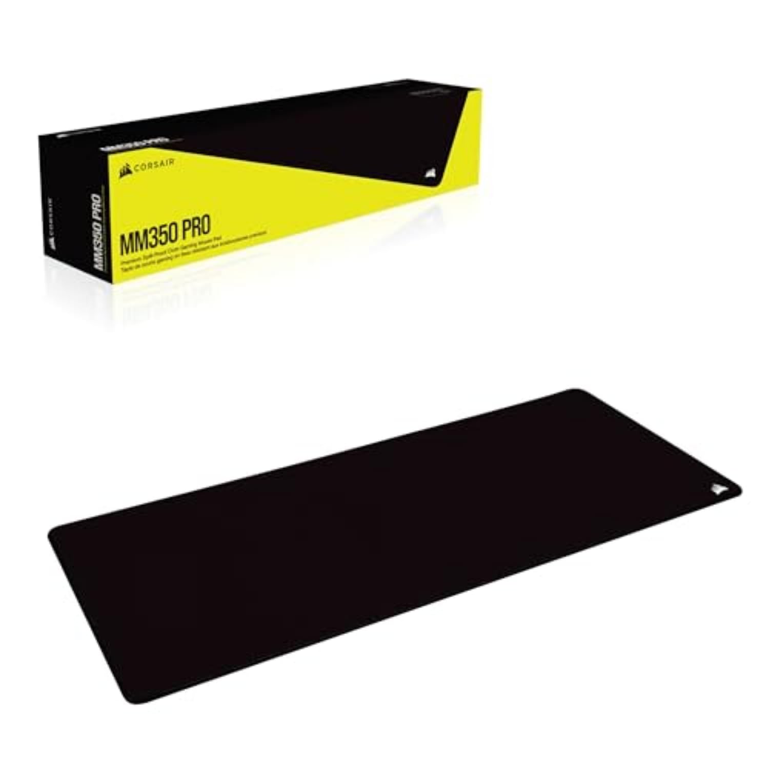 Corsair MM350 PRO Premium Spill-Proof, Stain-Resistant Cloth Gaming Mouse P
