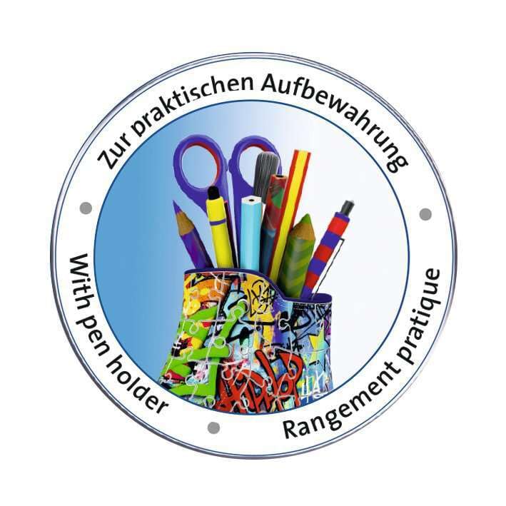 Ravensburger Graffiti Trainer 3D Jigsaw Puzzle - 108 Pieces for Kids 8 Years Up 8