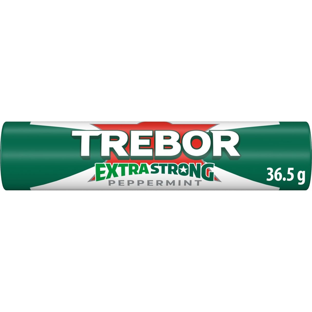 Trebor Extra Starke Pfefferminzbonbons, 4er-Pack Rollen, 146 g (12er-Pack)