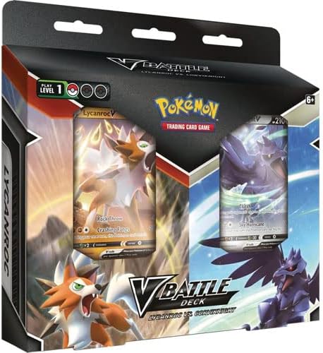 Pokémon TCG V Battle Deck Bundle - Lycanroc vs. Corviknight