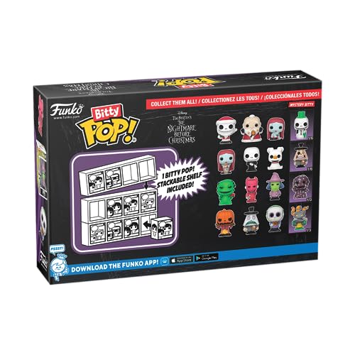Funko Bitty POP! Nightmare Before Christmas - Sally 4-Pack Vinyl Figures (73021) 3