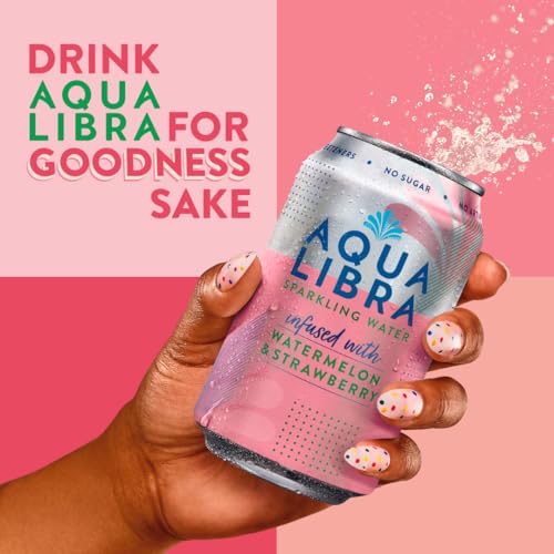 AQUA Libra - Strawberry & Watermelon Sparkling Water (330ml) 7
