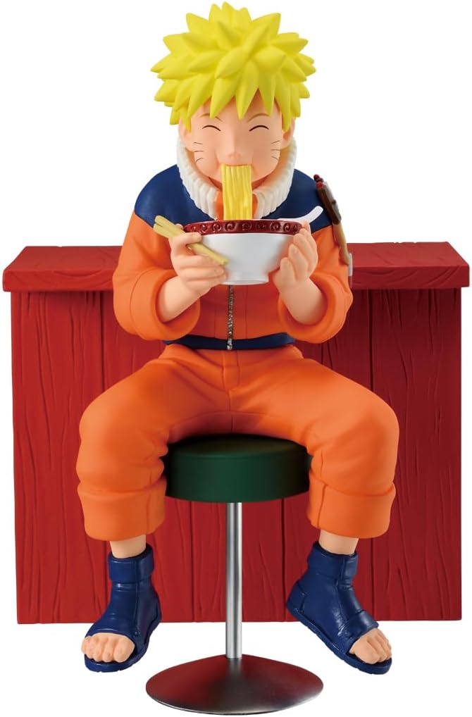 Banpresto Naruto Shippuden - Naruto Uzumaki Ichiraku Ramen Scene Statue (BPR89618)