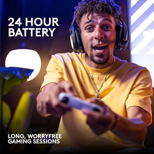 Logitech G Astro A50 X LIGHTSPEED Kabelloses Gaming-Headset + Basisstation 10