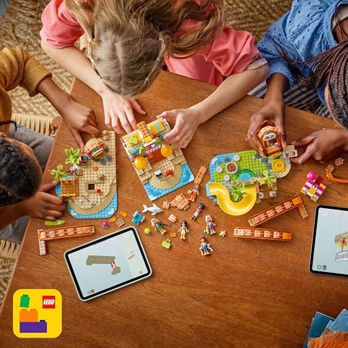 LEGO Friends Family Holiday Beach Resort Toy - 1140-Piece Playset with 6 Mini Dolls & Turtle Figure 9