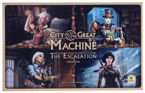 City of The Great Machine: The Escalation Board Game Expansion - 1-4 Players