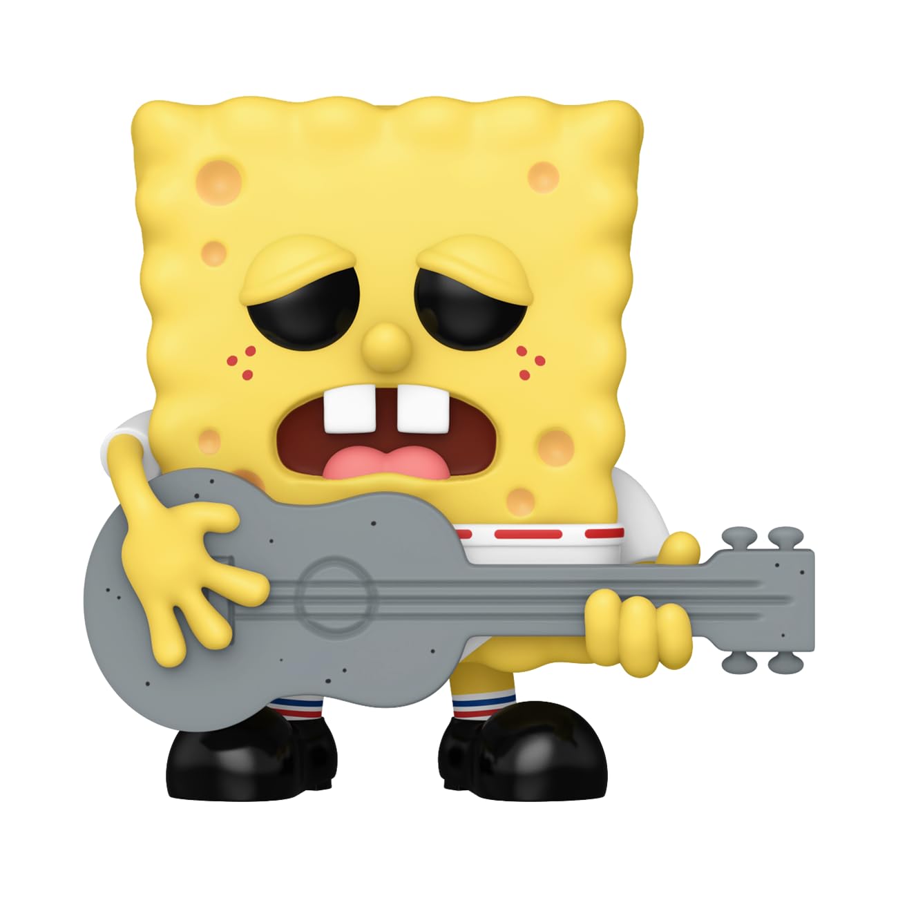 Funko Pop! Spongebob Squarepants - SB With Guitar Vinyl Figure | 3.75 Inches | Model 75735
