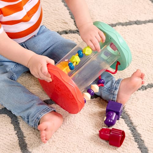 B. Toys Hooty-Hoo Owl Shape Sorter - Educational Baby Toy with Bead Maze & Whacky Sounds 9