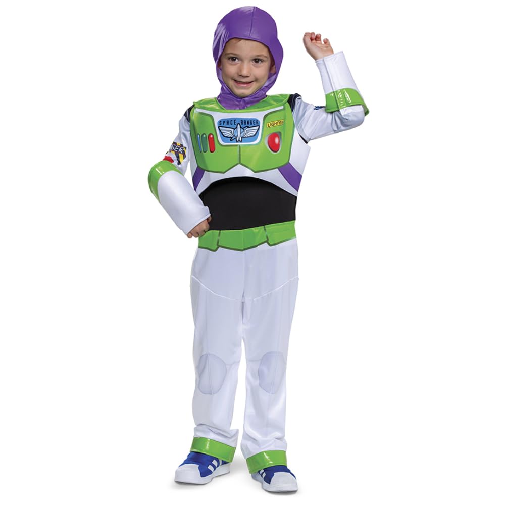 Disguise Disney Classic Adaptive Buzz Lightyear Costume - Boys Size 5-6 Years | Cotton 3