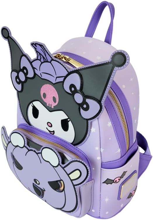 Loungefly Sanrio Kuromi Pumpkin Glow Mini Backpack (SANBK0463)