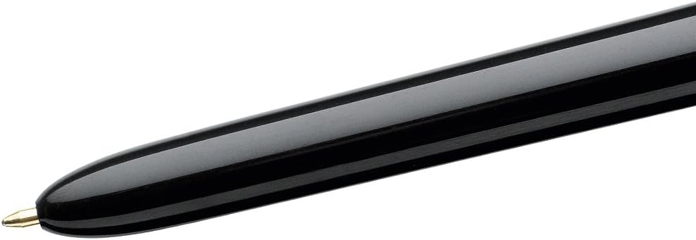 BIC 4 Colours Pro Retractable Ballpoint Pen with Four Ink Colours and Medium Point (1.0 mm), Pack of 12 6