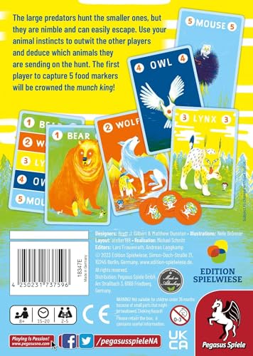 Pegasus Spiele Prey Another Day Board Game 3