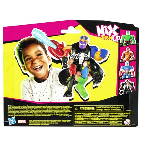 AVENGERS MixMashers Marvel Thanos Deluxe Action Figure - Mix & Match Custom Play, 4+ Years 11