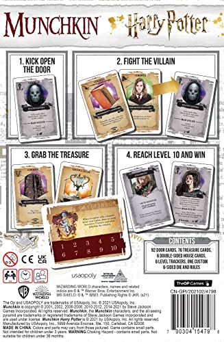 USAopoly Munchkin Harry Potter Board Game | Card Game | 3-6 Players 3