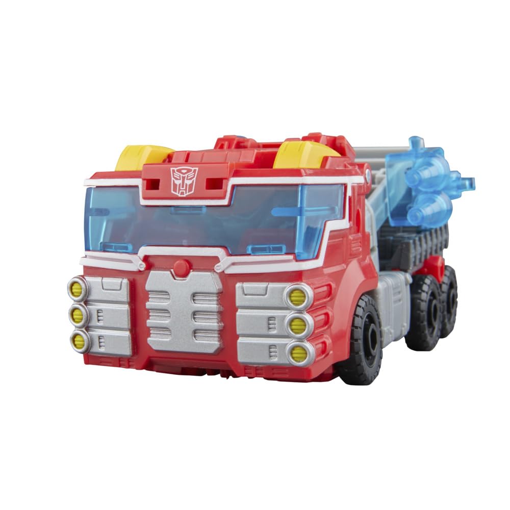 Transformers Age of the Primes Voyager Class Rescue Bot Heatwave Action Figure | 7-Inch | Red 5