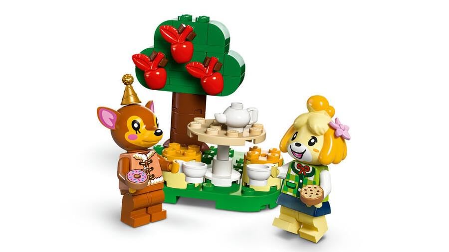 LEGO Animal Crossing Isabelle’s House Visit 77049 – Building Set with Isabelle and Fauna Minifigures 12
