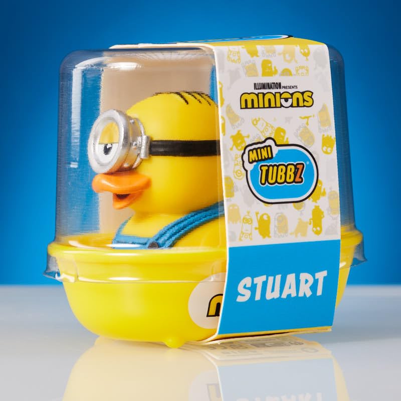 TUBBZ Mini Stuart Collectible Vinyl Rubber Duck Figure - 5cm Minions Toy