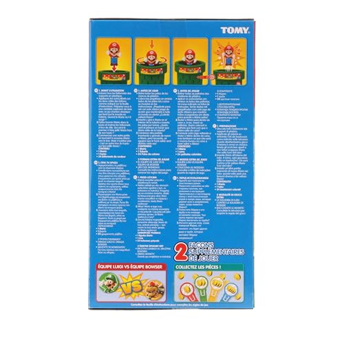 TOMY Pop Up Super Mario Family Board Game for Kids, 2-4 Players 12