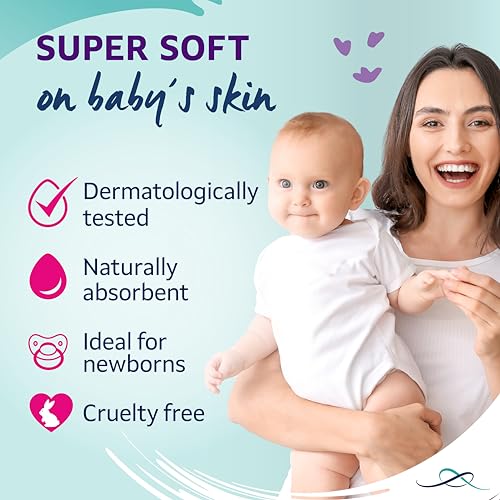 Lil-Lets Baby Cotton Wool Balls (100 Count) - 100% Pure Organic Cotton, GOTS Certified 7