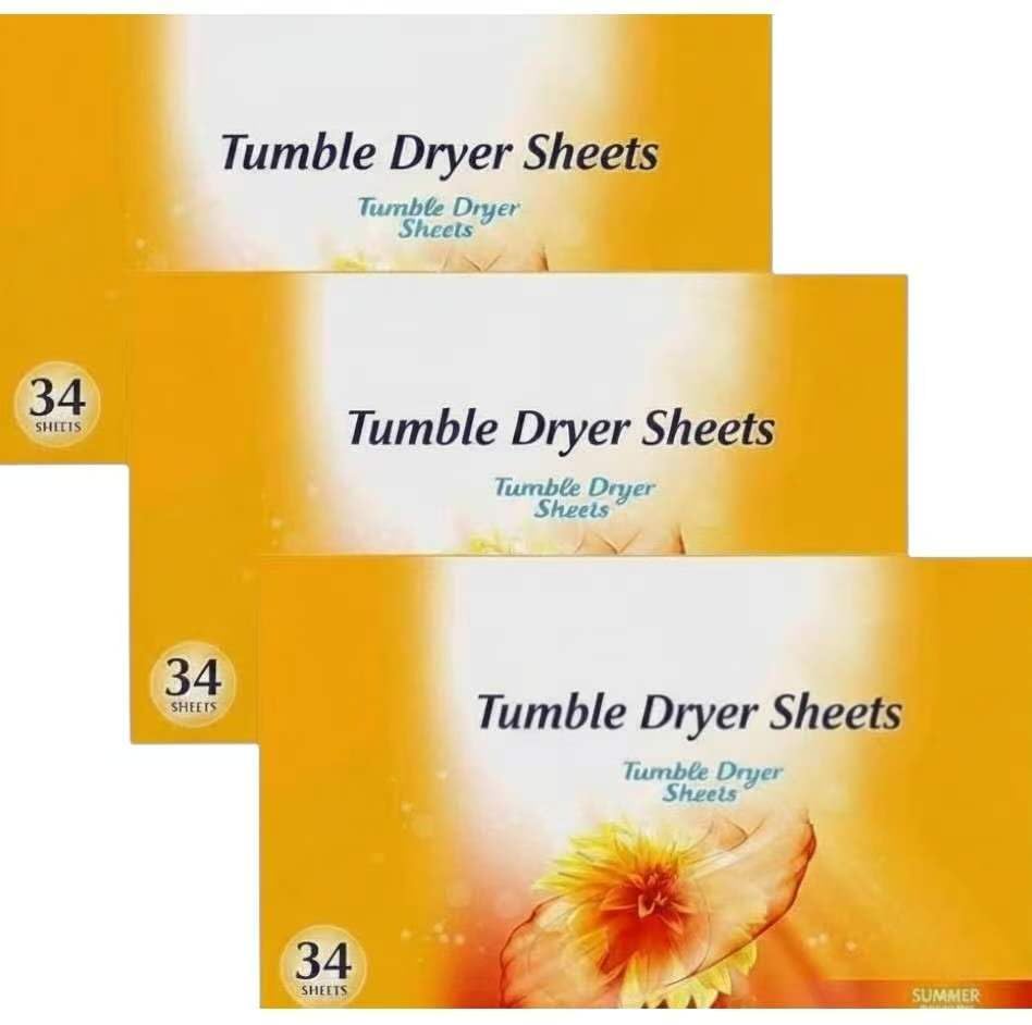 EMBO Tumble Dryer Sheets - Summer Breeze, 102 Sheets (3 x 34)