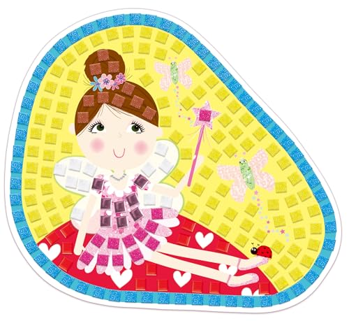 Galt Fairy Sparkle Mosaics Kids Craft Kit - Multi 9