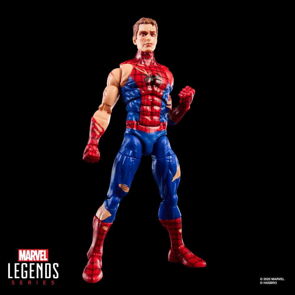 Marvel Legends Series Magic: The Gathering Battle-Damaged Spider-Man Action Figure 5