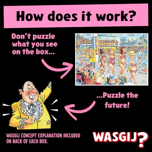 Wasgij Retro Destiny 9: Super Models - 1000 Piece Jigsaw Puzzle for Adults 7