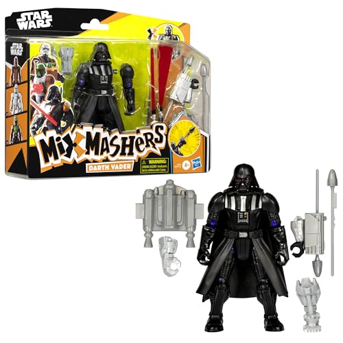Star Wars MixMashers Darth Vader Customizable Mix-And-Match Action Figure - Ages 4+ 9