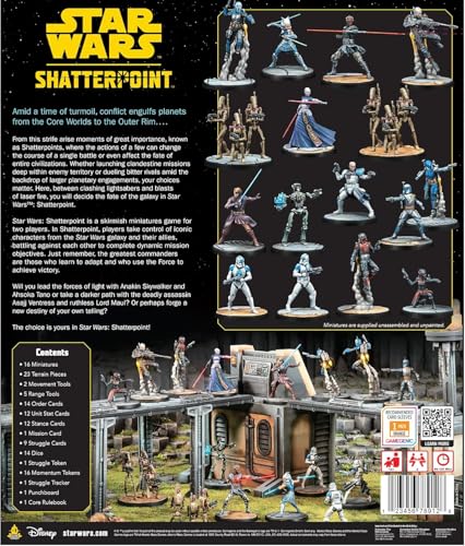 Atomic Mass Games Star Wars Shatterpoint Core Set Miniatures Game 8