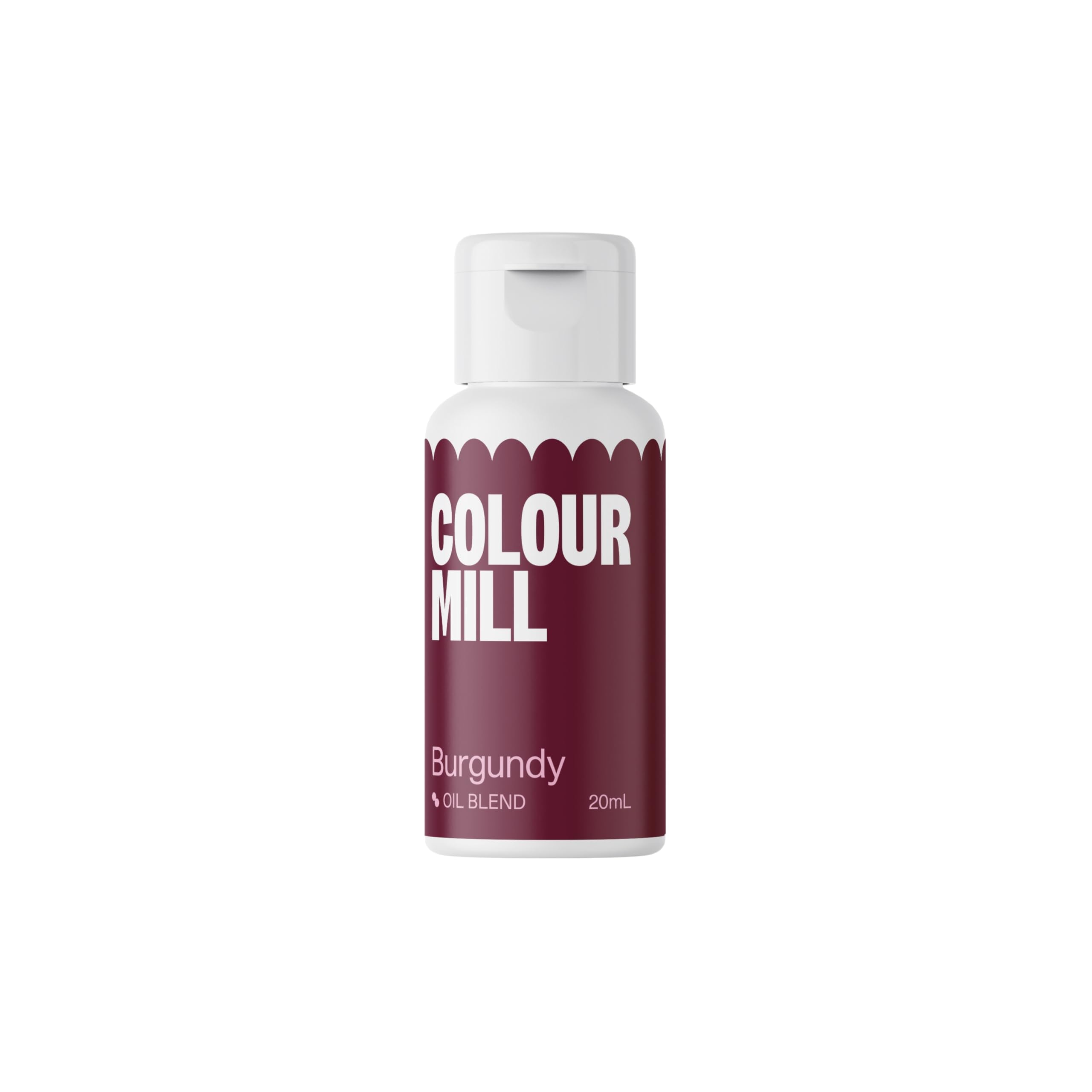 Colour Mill Oil Blend Food Colouring Burgundy - 20ml Squeeze Bottle