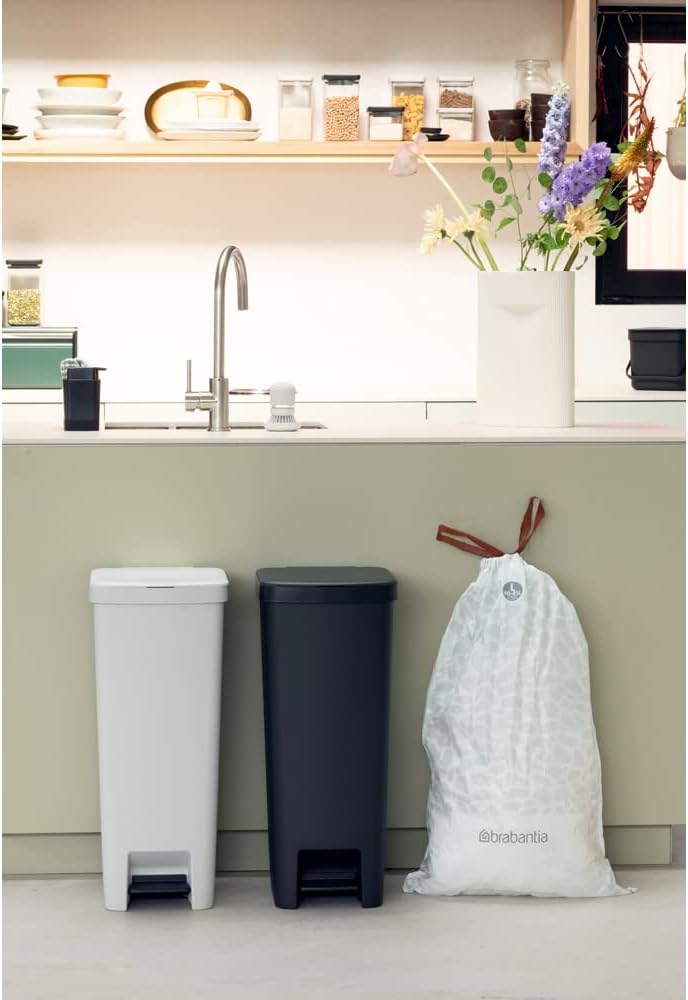 Brabantia - PerfectFit Müllbeutel (Größe L/40-45 Liter) Dicke Müllbeutel aus Kunststoff 5