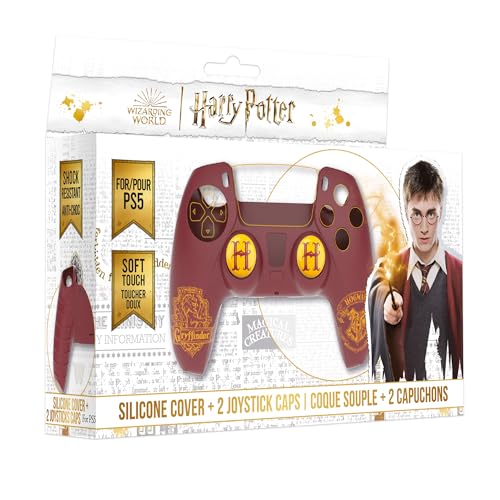 Harry Potter Wizarding World Silicon Grip for PS5 Controller - Gryffindor Edition 6