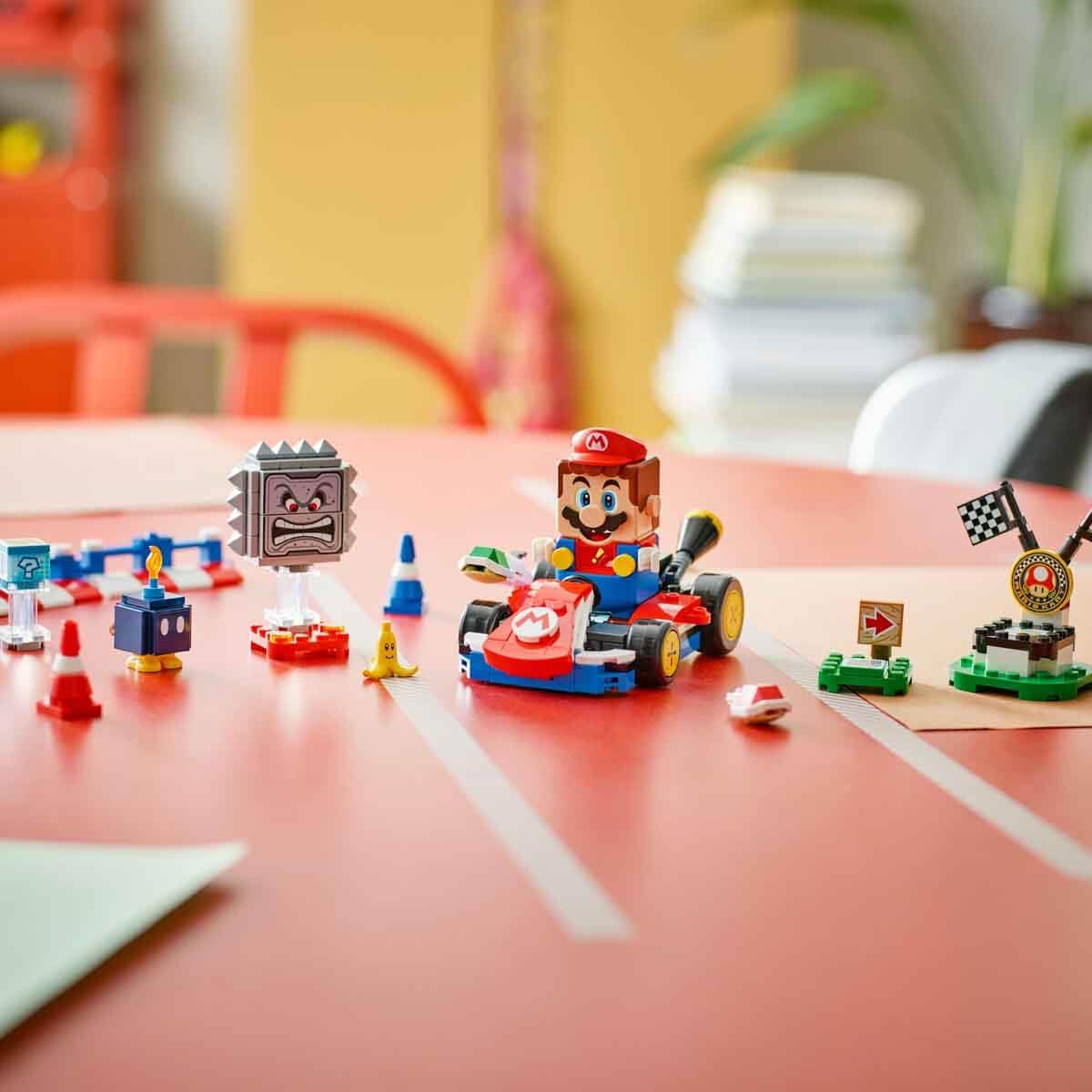 LEGO Super Mario Interactive Mario & Standard Kart Building Set 72043 | Ages 7+